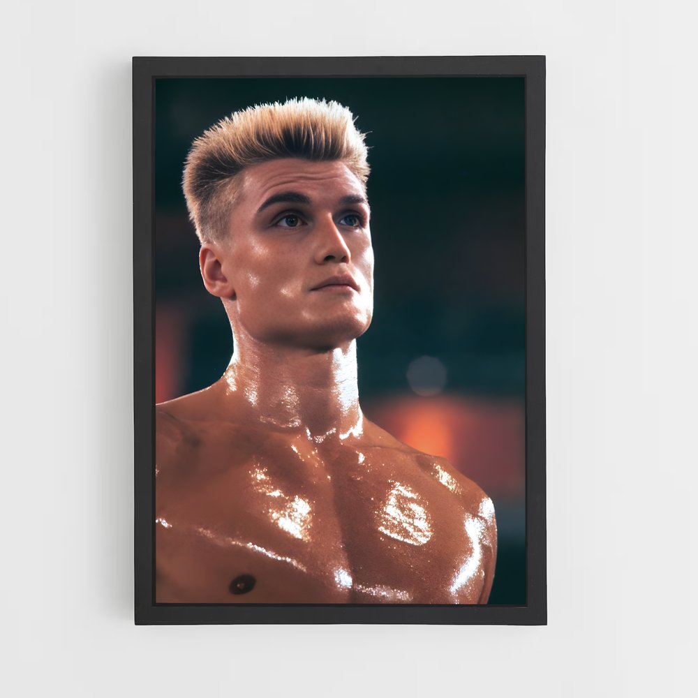 Poster Muscle et Charisme – affiche Kyokushin (vue 2)